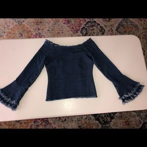 Off the shoulder top